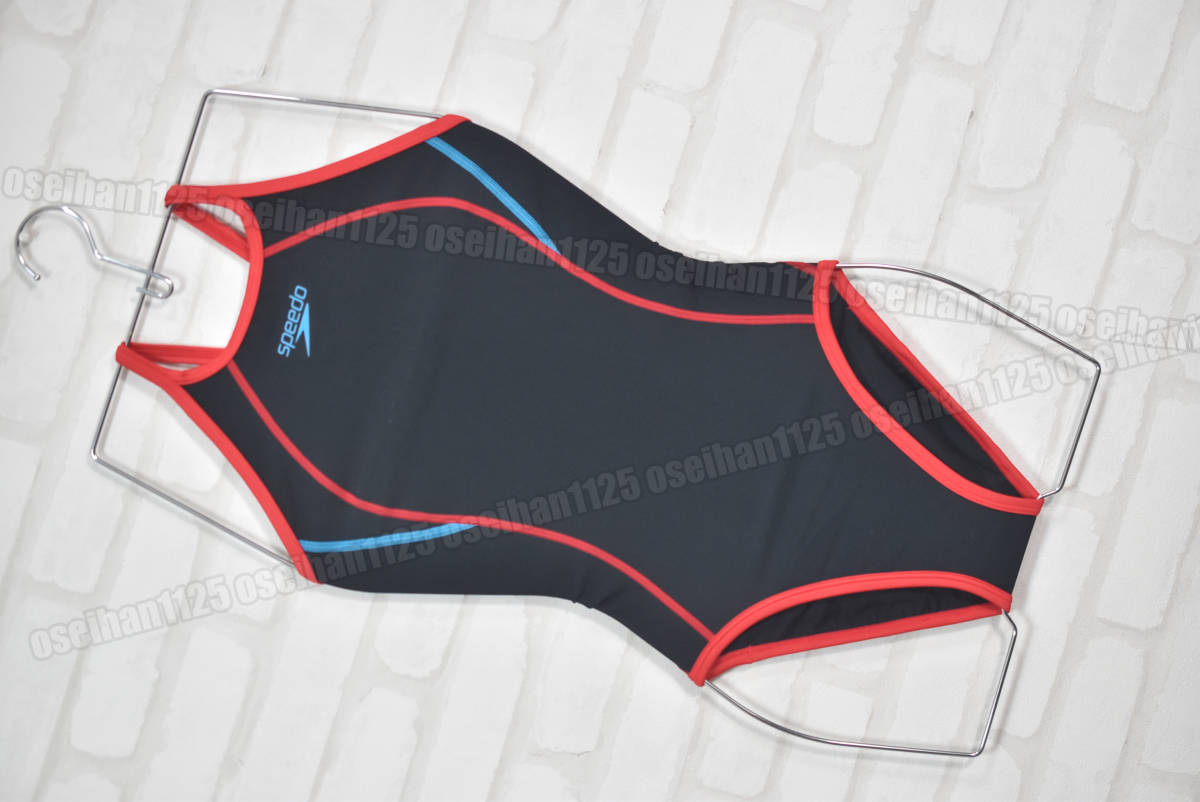 SPEEDO スピード STW01901 ENDURANCE SP エンデュランスSP タッチターンズスーツ 女子競泳水着 ブラック レッド サイズM_画像1