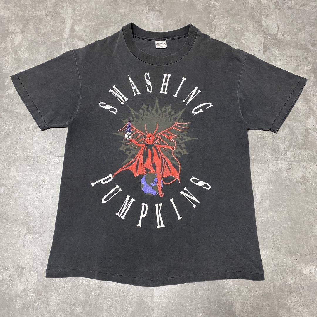 90s ビンテージ USA製 The Smashing Pumpkins Tシャツ 黒 L