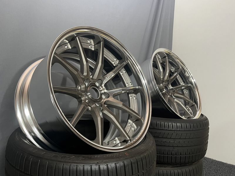 送料無料！★☆新品！ VERZ-WHEELS KCV02　20インチ　11+12　5H-114.3　2本　KUHL　クールレーシング☆★WN29_画像3