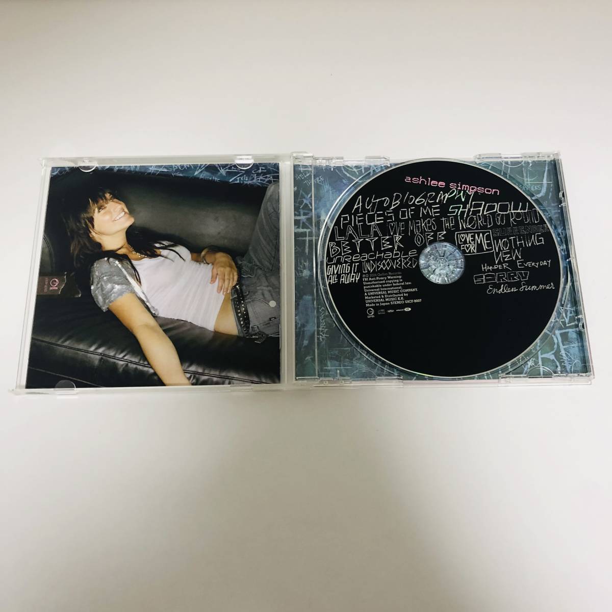 アシュリー・シンプソン　Ashlee Simpson / オートバイオグラフィー　Autobiography　日本版　CDアルバム　帯付_画像3