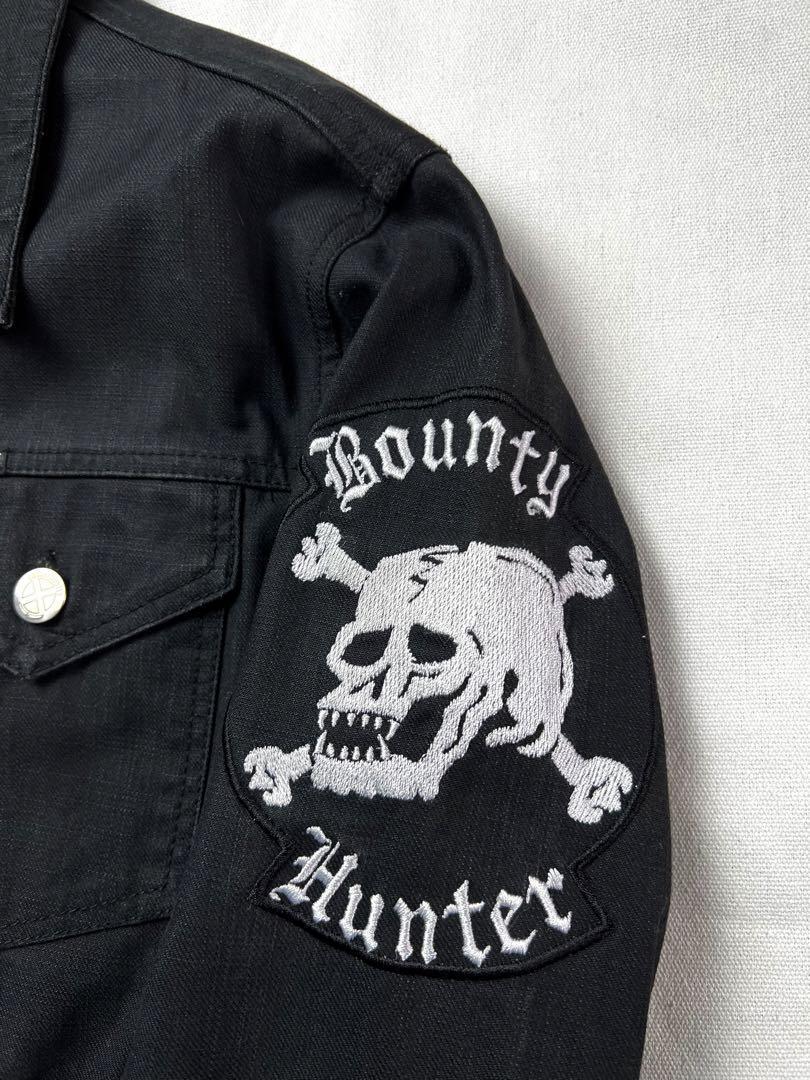 希少 バウンティーハンター ブラックデニムジャケット XL BOUNTY