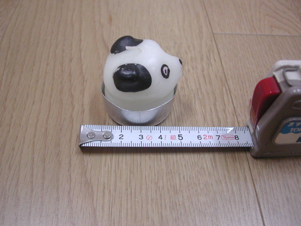  palm size candle frog 10 piece / Panda 10 piece total 20 piece diameter 4. candle miscellaneous goods unused 