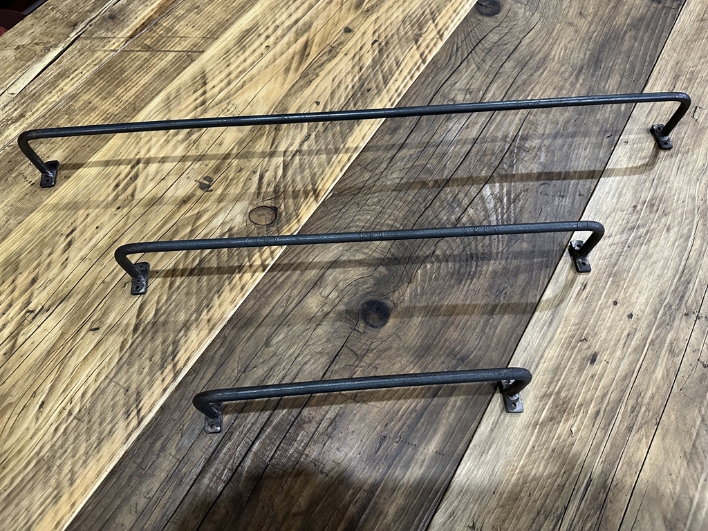アイアンタオルハンガー 長さ380mm （Mサイズ） DIY アンティーク ビンテージ