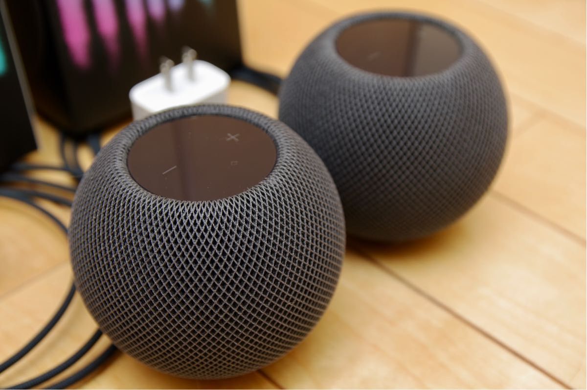 HomePod Mini スペースグレイ2台 保証期間中