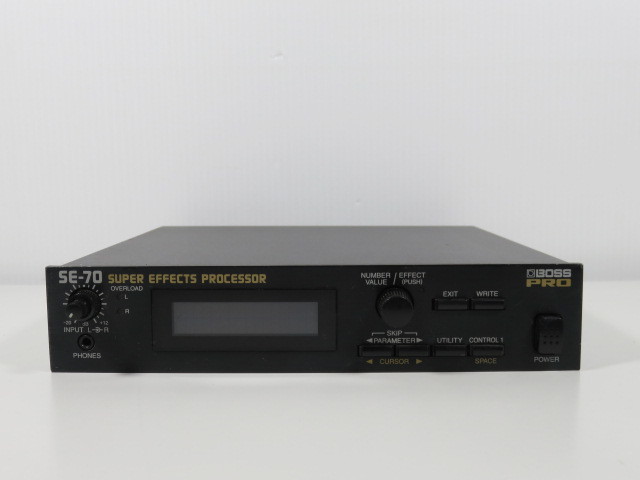 BOSS ボス PRO SE-70 SUPER EFFECTS PROCESSOR マルチエフェクター