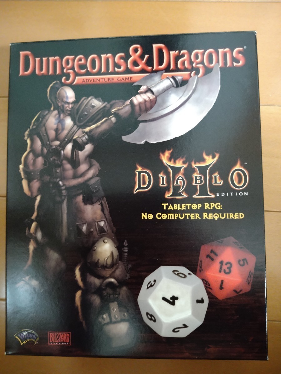 新規購入 D&D TRPG 2版 EDITION Ⅱ DIABLO 英語 TRPG