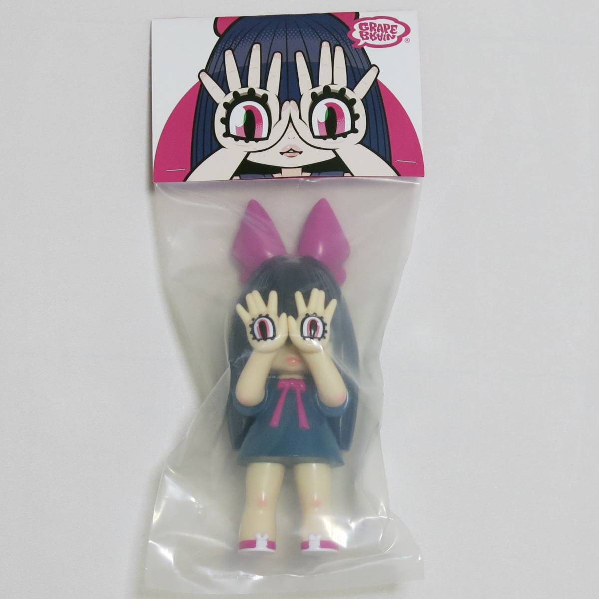 新品未開封 手の目少女 にぎるちゃん あいいろ 2ndカラー GRAPE BRAIN