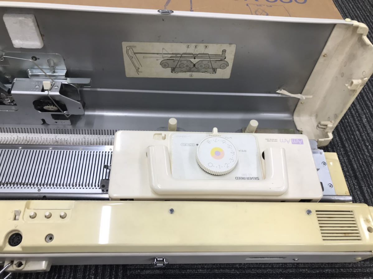 SILVER REED シルバーリード SK 580 編み機 編機 ハンドクラフト 手