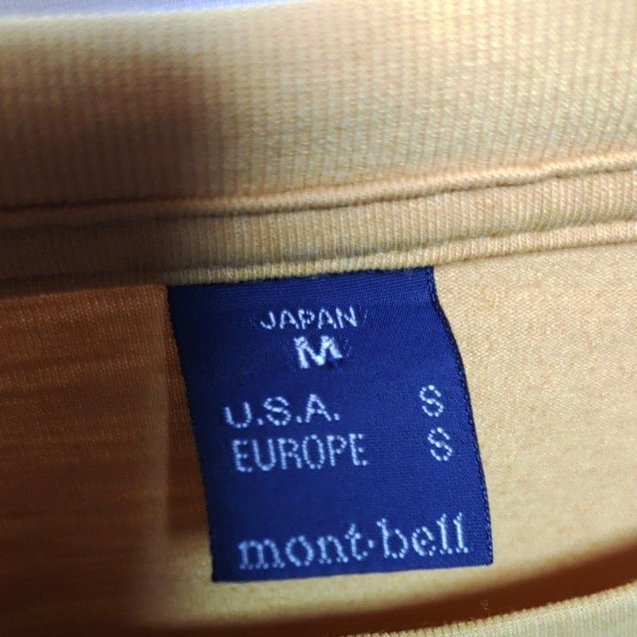 半袖Tシャツ　mont-bell　モンベル　メンズ　M