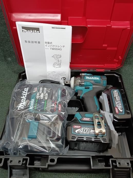 未使用 Makita マキタ 充電式インパクトレンチ TW004GRDX | veganutris