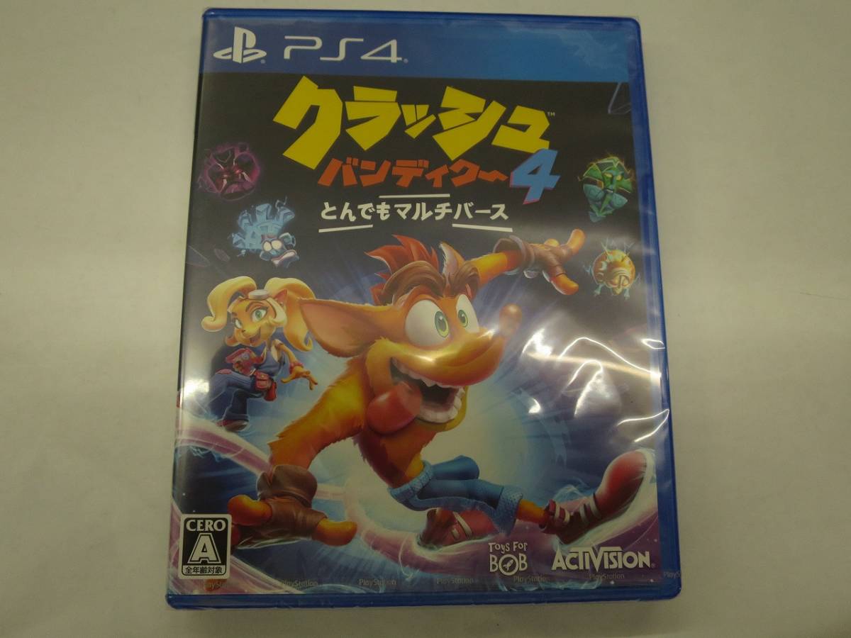 （未使用品）PS4　クラッシュバンディクー４　プレステ4　ゲーム_画像1