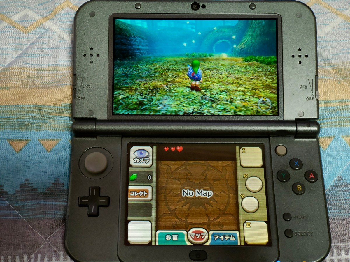 Newニンテンドー3DS LL ゼルダの伝説 ムジュラの仮面 任天堂 New3DSLL