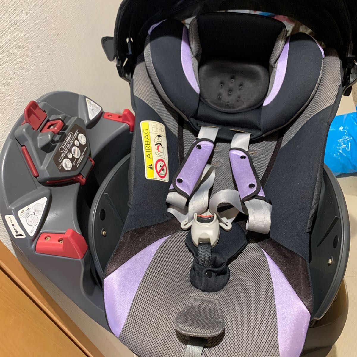 フラディア ラクート エレガント Aprica チャイルドシード 車用 新生児