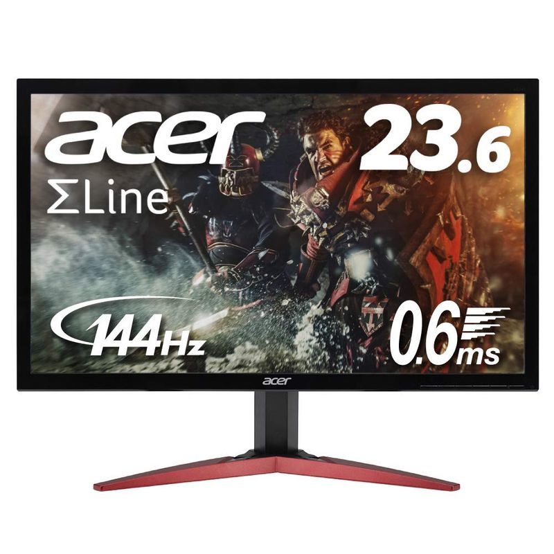 即納!最大半額! 0.6ms(GTG) KG241QAbiip 23.6インチ SigmaLine ゲーミングモニター Acer 144Hz FPS向き TN その他 即納!最大半額! 0.6ms(GTG) KG241QAbiip 23.6インチ SigmaLine ゲーミングモニター Acer 144Hz FPS向き TN その他