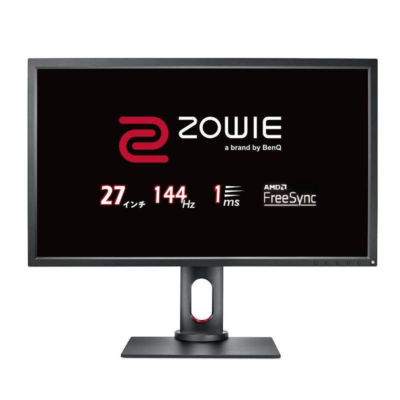 競売 BenQ eQualiz ゲーミングモニターXL2731（FullHD/27型/144Hz/1ms