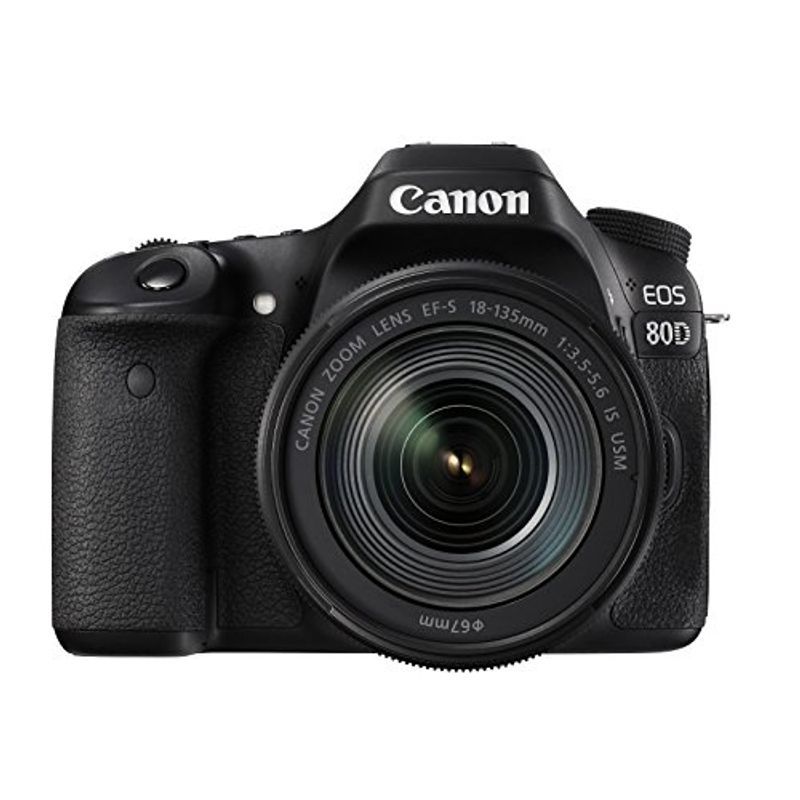 Canon デジタル一眼レフカメラ EOS 80D レンズキット EF-S18-135mm F3.5-5.6 IS USM 付属 EOS80