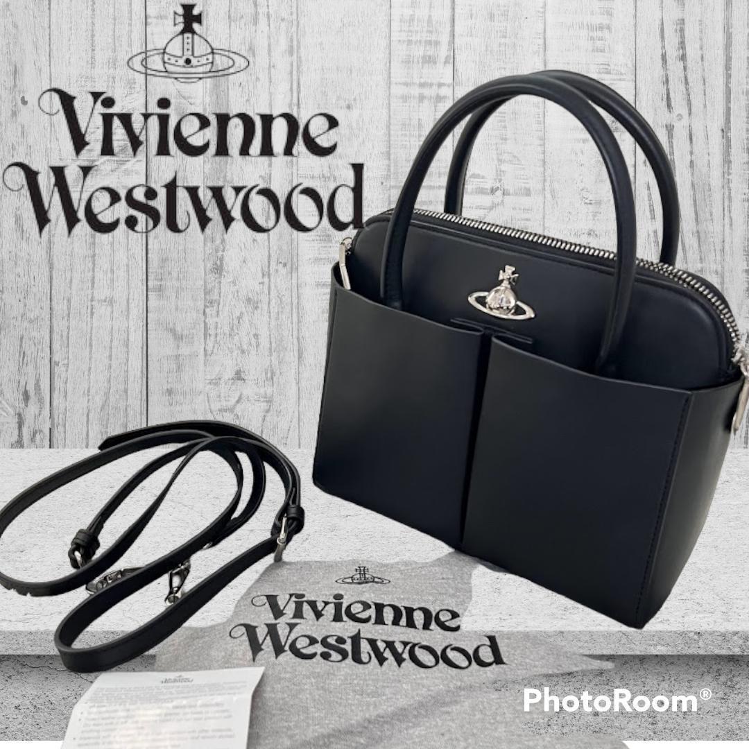 殿堂 美品 Vivienne Westwood ヴィヴィアンウエストウッド 2WAYバッグ