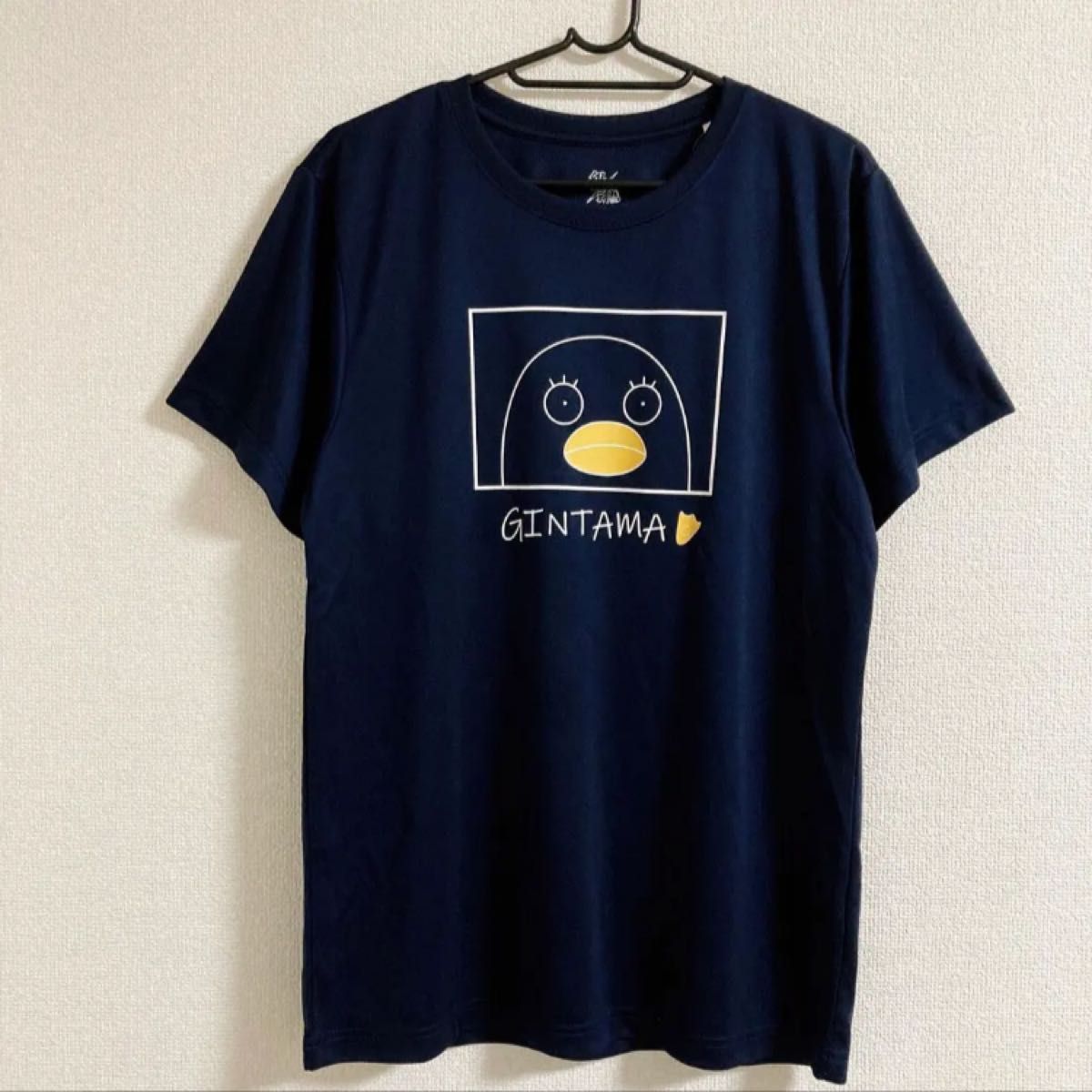 【新品】銀魂　エリザベス　メッシュ生地　半袖Tシャツ　メンズ　L キャラクター