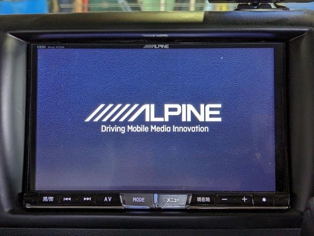 ALPINE X800 BIG X メモリーナビ (地デジ/フルセグ/CD/DVD/Bluetooth