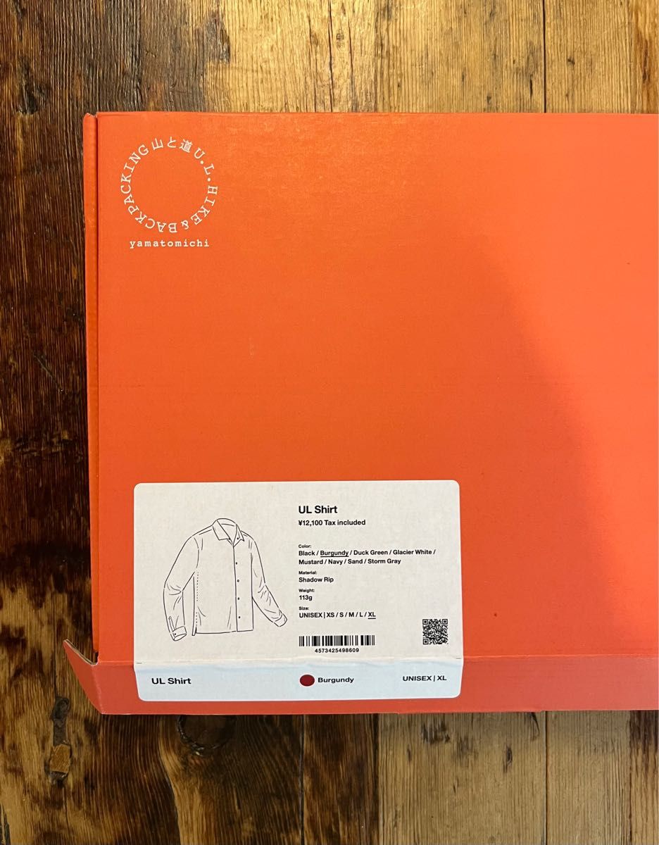 即購入可】山と道 SS23 UL shirt Burgundy :XL - arborconnect.co.nz