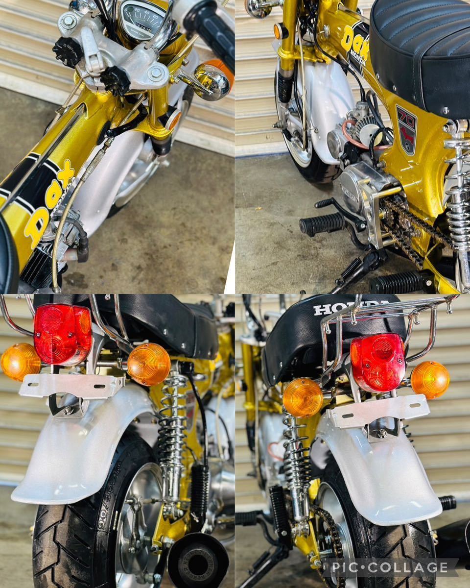 ダックス 70 カスタム シャコタン 太足 5.5j gクラフト 車体 ダックス 70 カスタム シャコタン 太足 5.5j gクラフト 車体