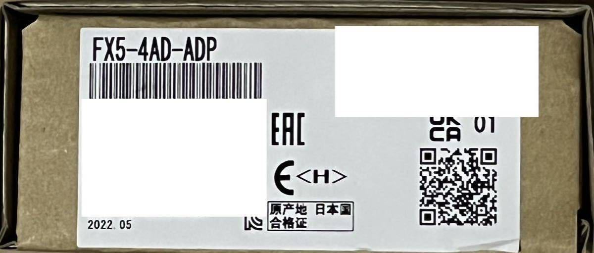 国内発送 未開封 三菱電機 FX5-4AD-ADP アナログ入力拡張アダプタ