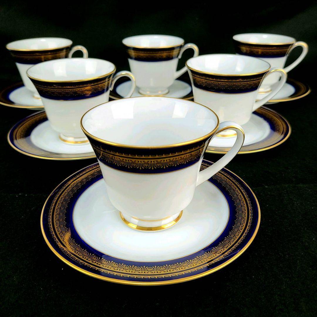 美品 ノリタケ Noritake カップ＆ソーサー6客-