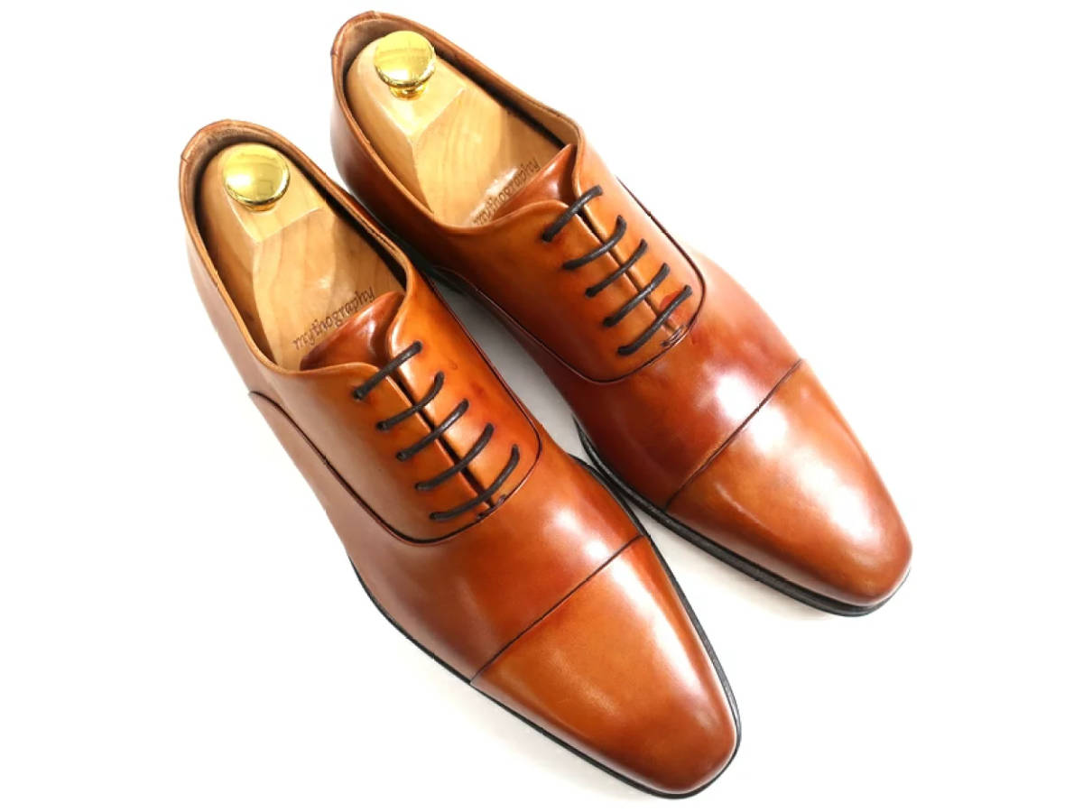 激レア!完売品!Magnanni マグナーニ 内羽根 ストレートチップ 42