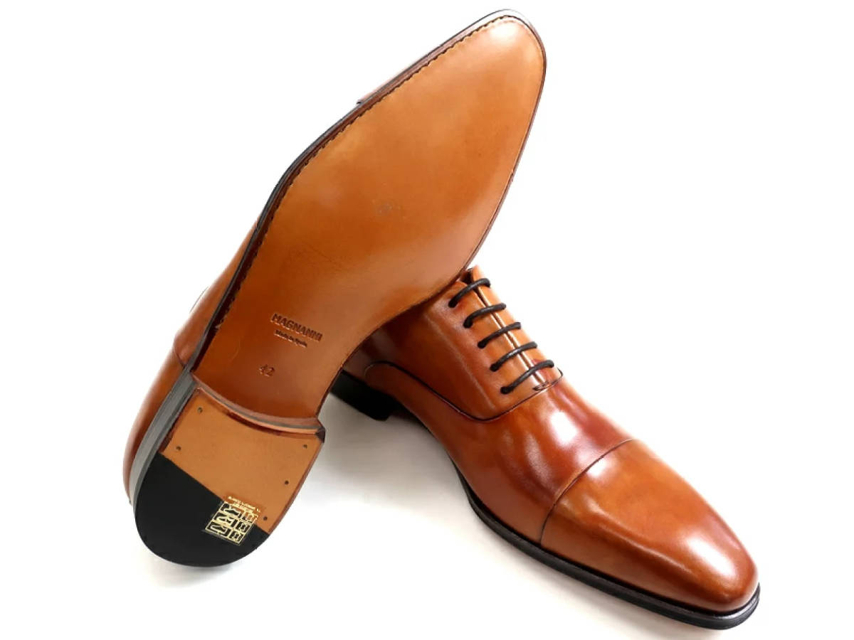 激レア!完売品!Magnanni マグナーニ 内羽根 ストレートチップ 42