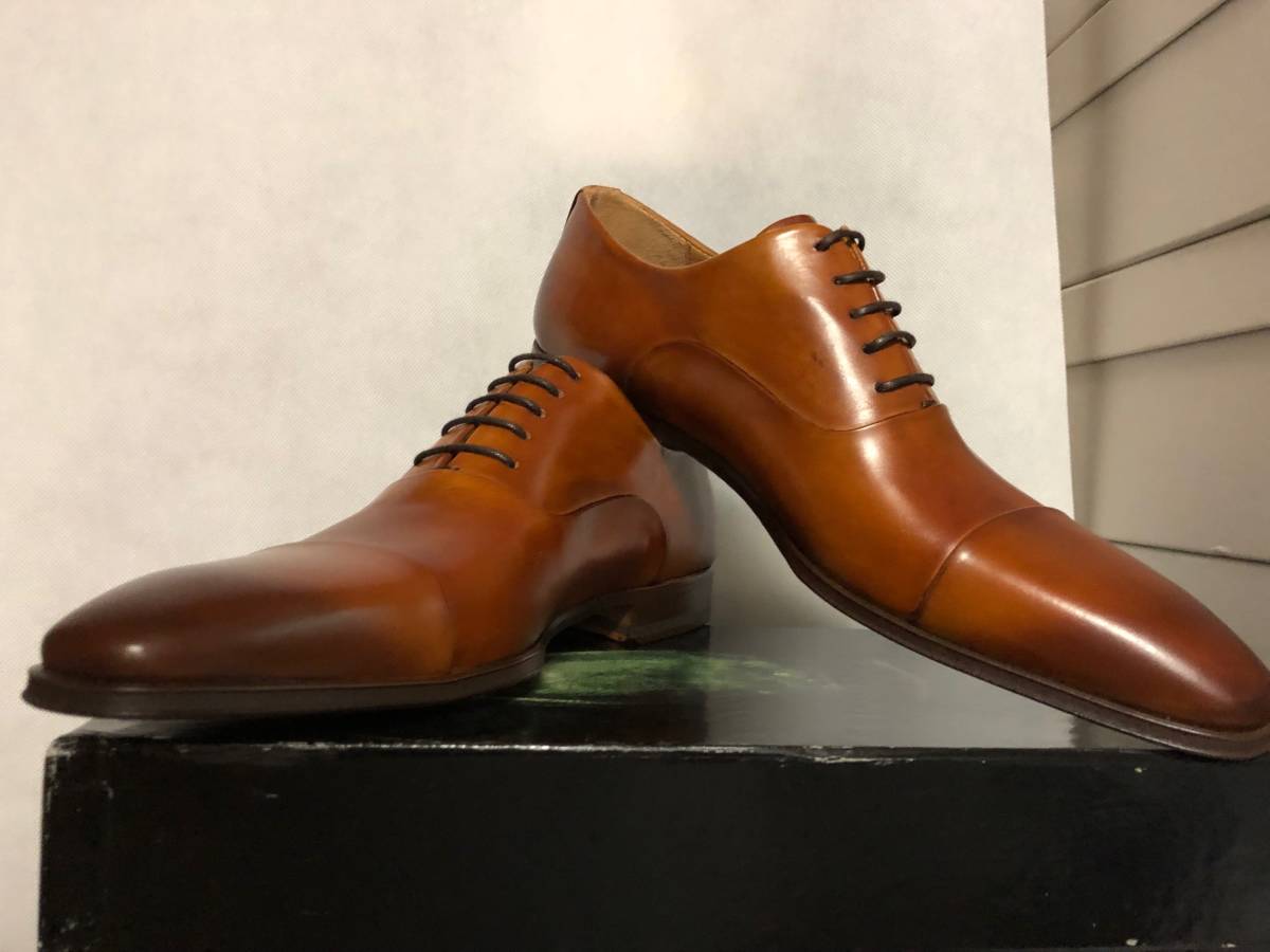 激レア!完売品!Magnanni マグナーニ 内羽根 ストレートチップ 42