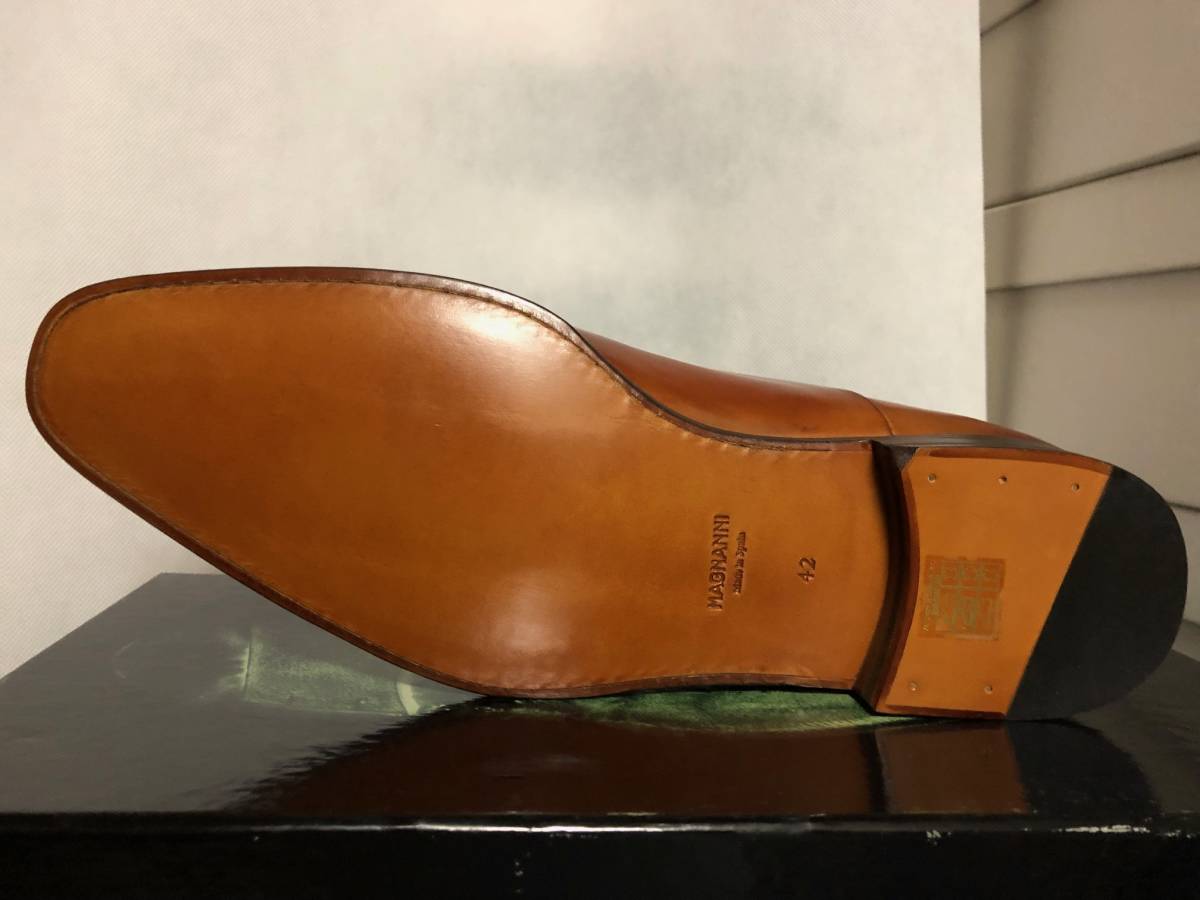 激レア!完売品!Magnanni マグナーニ 内羽根 ストレートチップ 42