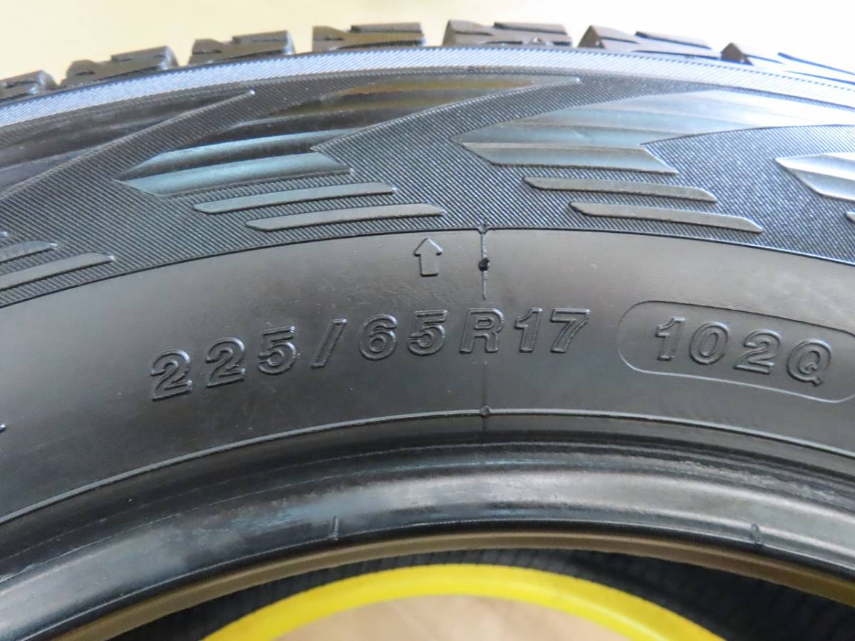 ☆ヨコハマ アイスガード G075 スタッドレス タイヤ 225/65R17 4本 中古 2018年製造 YOKOHAMA ice GUARD STUDLESS☆_画像9