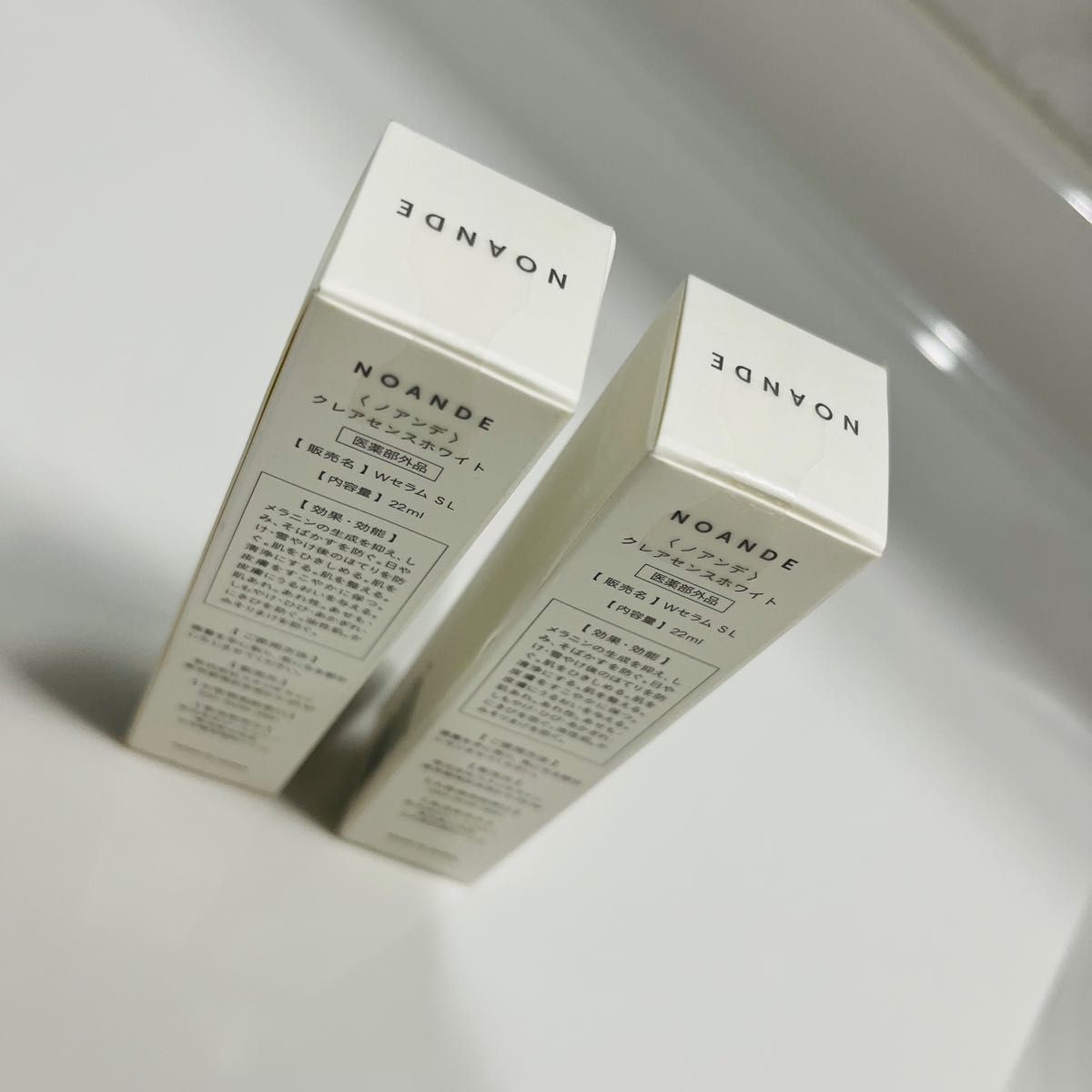 新作送料無料 NOANDE クレアセンスホワイト isyon.istanbul
