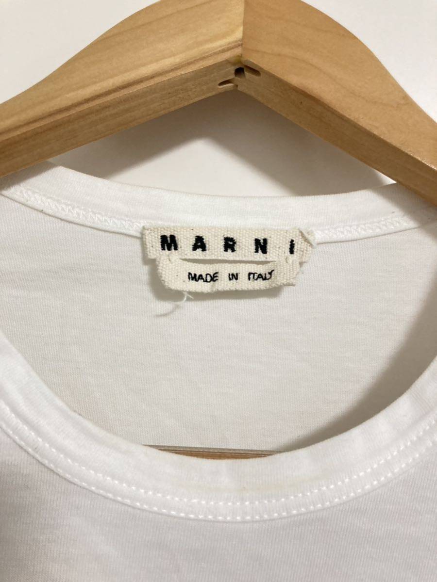 上品な 【送料無料】マルニ (Marni) の切替えTシャツ 44サイズ -無地