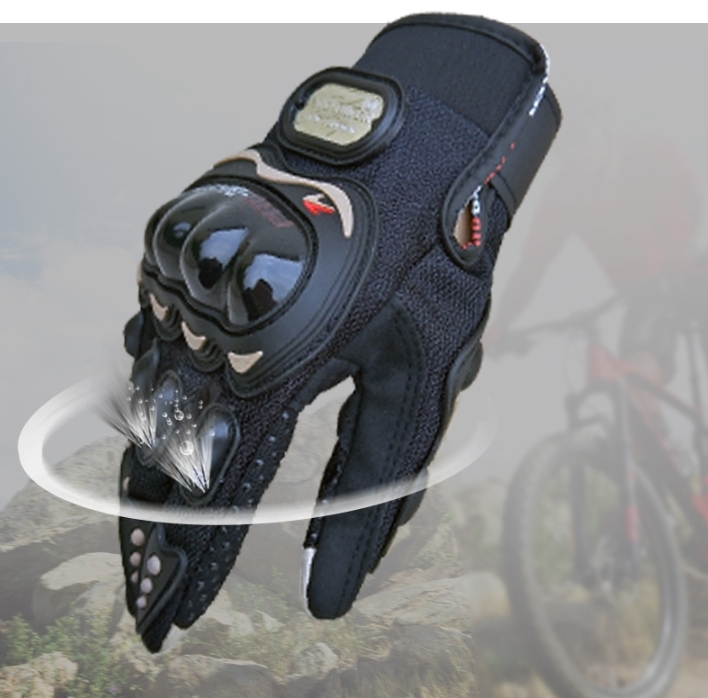 バイク用 グローブ 手袋 L レッド ナックルガード ツーリング グローブ カブ PCX リード ＳＲ４００ ホンダ カワサキ レブル_画像4