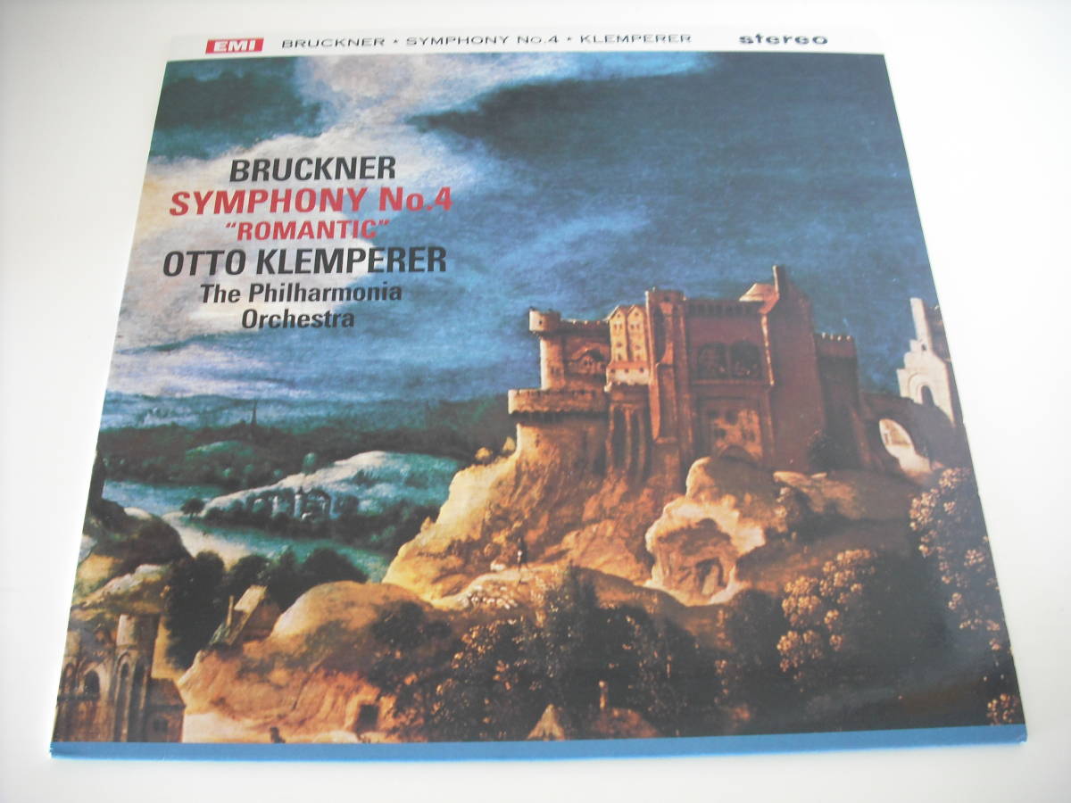 【LP】【UK盤】OTTO KLEMPERER (クレンペラー) / BRUCKNER(ブルックナー) / SYMPHONY NO.4 _画像1