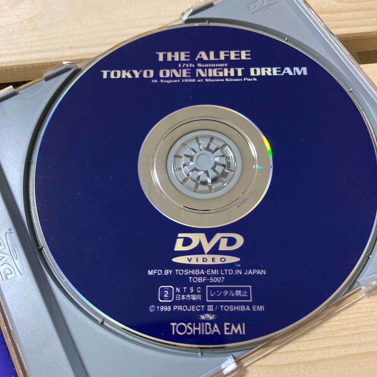 THE ALFEE 17th Summer TOKYO ONE NIGHT DREAM DVD