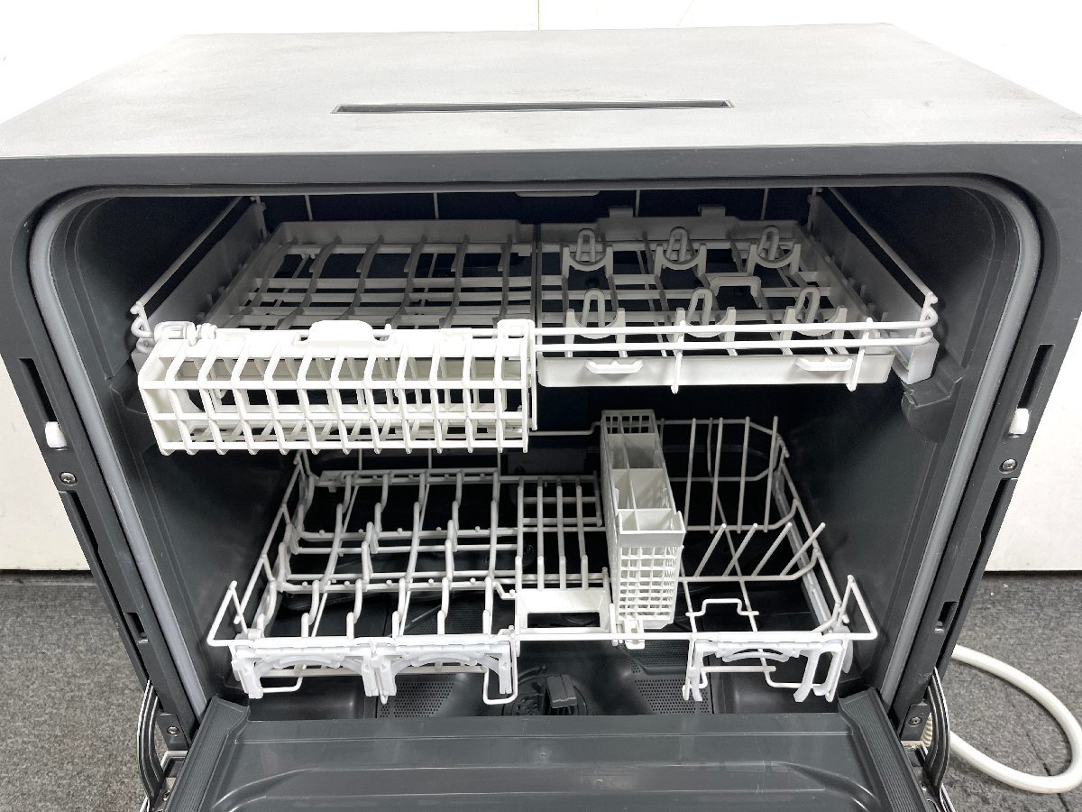  side dent have Panasonic NP-TZ300-S dishwashing and drying machine dishwasher nano i-X 2021 year made silver color silver Panasonic [ guarantee goods ]