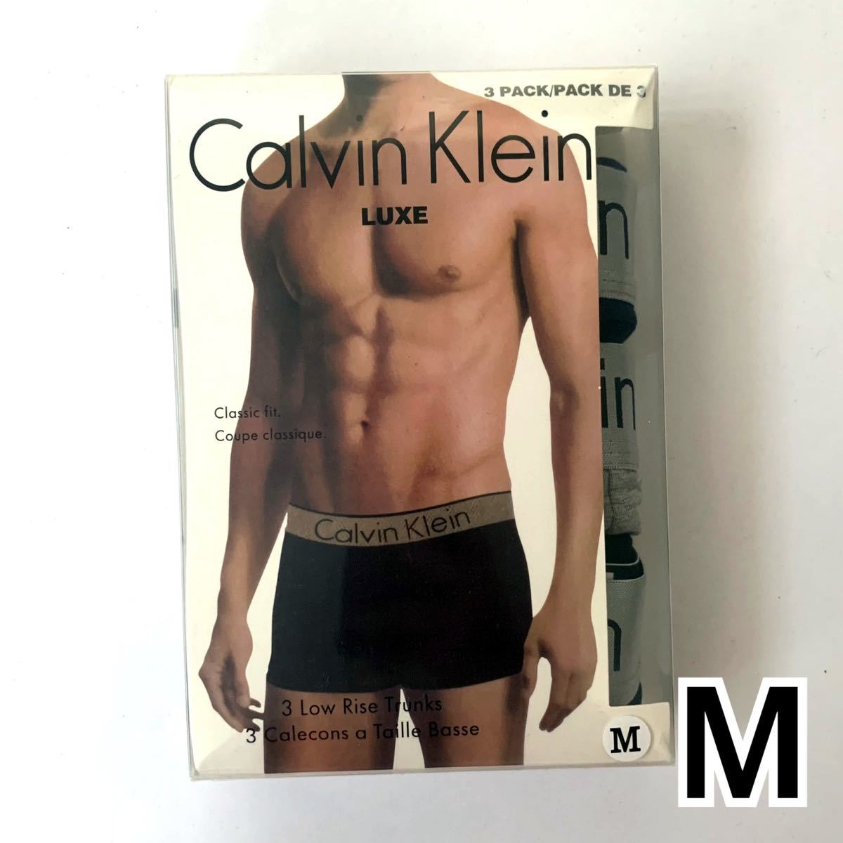 Calvin Klein ボクサーパンツ Mサイズ 3枚セット 最短発送