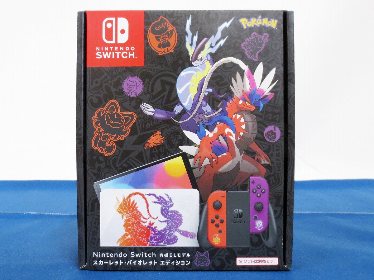 1円~☆未使用☆Nintendo Switch本体≪2≫ 有機ELモデル スカーレット