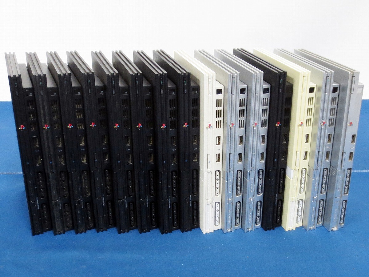 1円～☆PS2本体 まとめ売り 15台セット SCPH-90000/SCPH-77000/SCPH