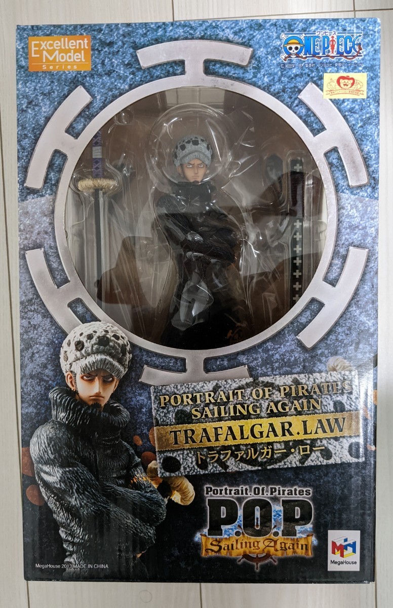 新品 未開封 ワンピース MegaHouse P.O.P PORTRAIT OF PIRATES Sailing Again トラファルガー ロー フィギュア メガハウス LAW POP_画像1