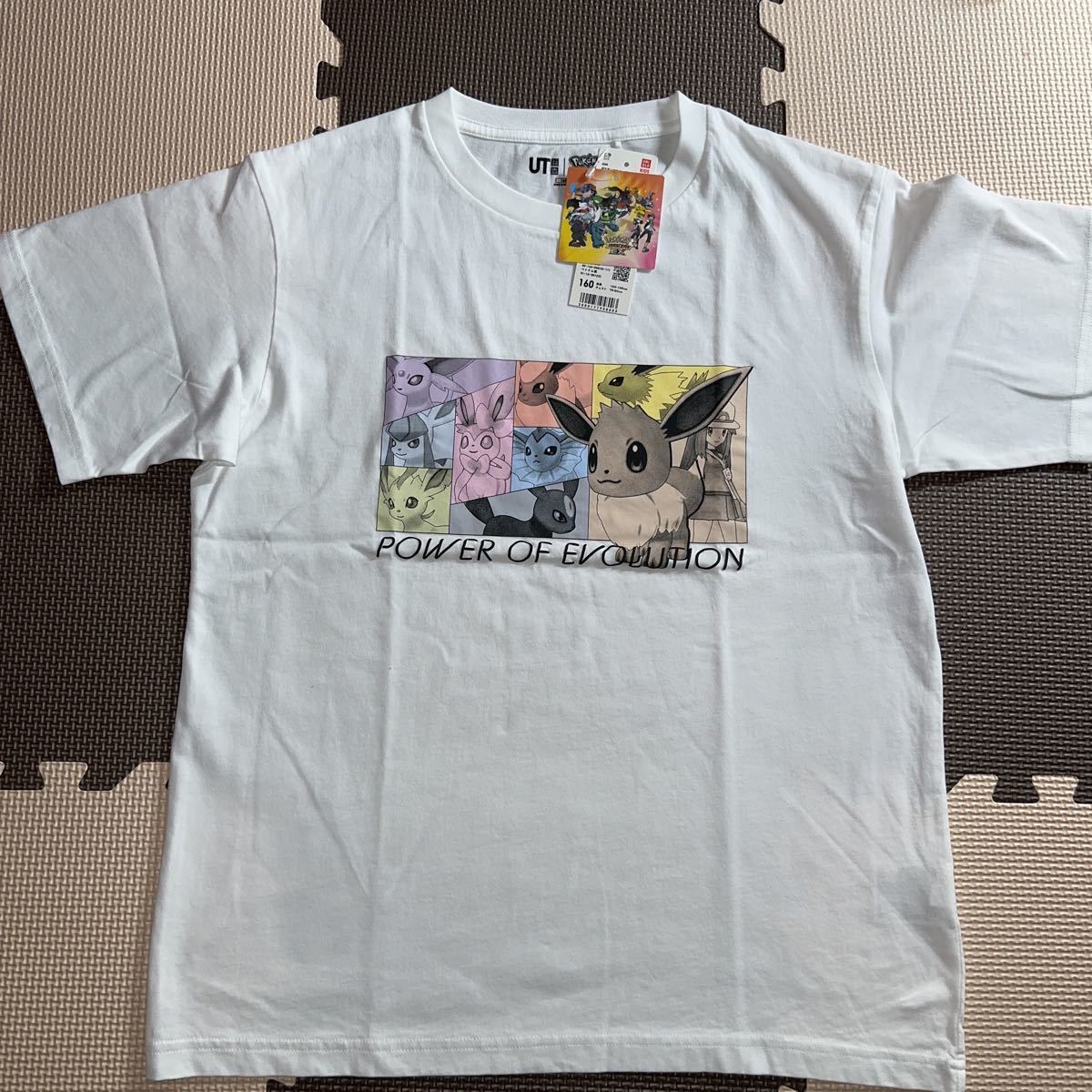 タグ付 ユニクロ ポケモン マスターズEX Tシャツ イーブイ シャワーズ