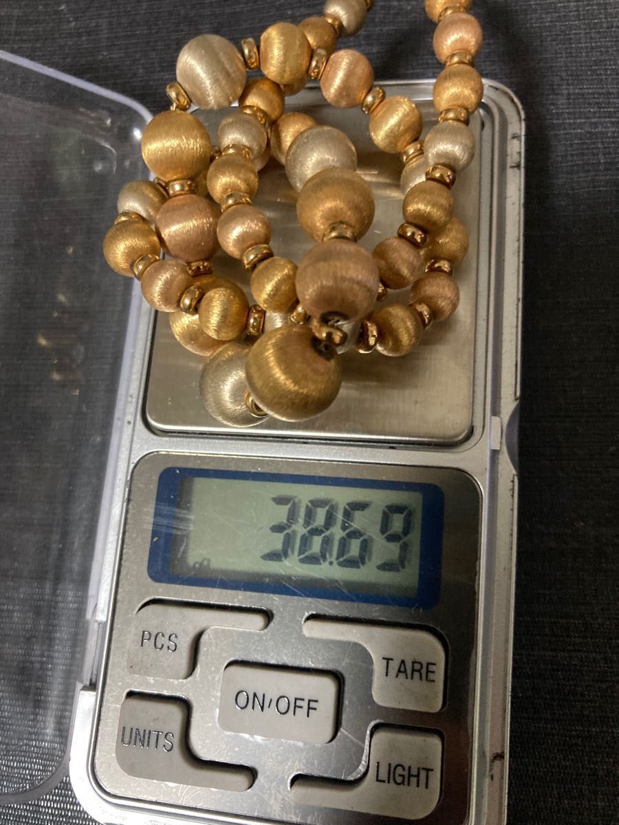 750刻印 金ネックレス Italy 750 総重量38 69|Yahoo!フリマ(旧 750刻印 金ネックレス Italy 750 総重量38 69|Yahoo!フリマ(旧