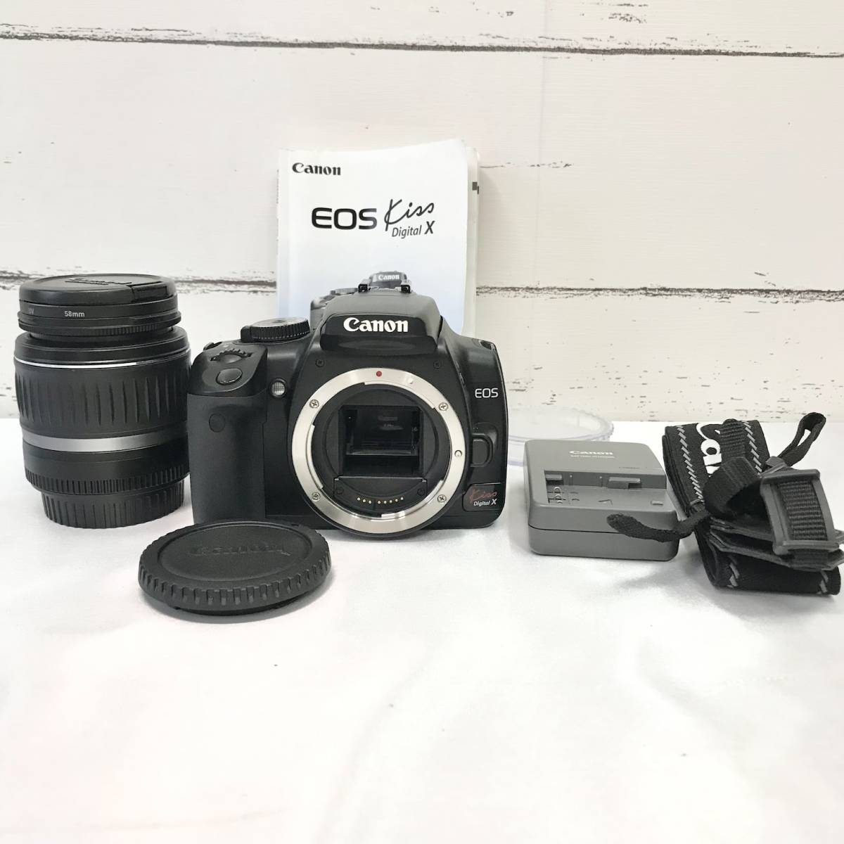 JChere雅虎拍卖代购商品：□通電確認済み□Canon EOS Kiss Digital X キヤ