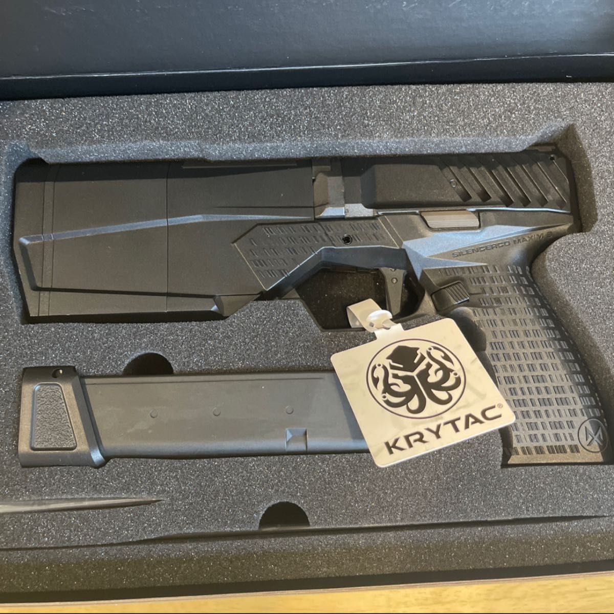新製品 KRYTAC SILENCERCO MAXIM 9 co2バージョン 新品初速調整 新製品 KRYTAC SILENCERCO MAXIM 9 co2バージョン 新品初速調整