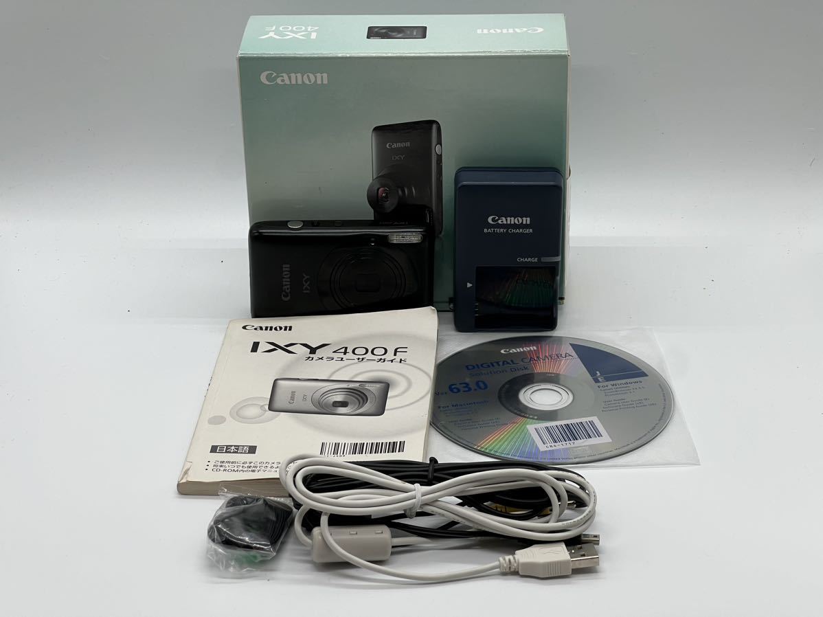 ☆極上品☆ キャノン Canon IXY 400F ブラック コンパクトデジタル