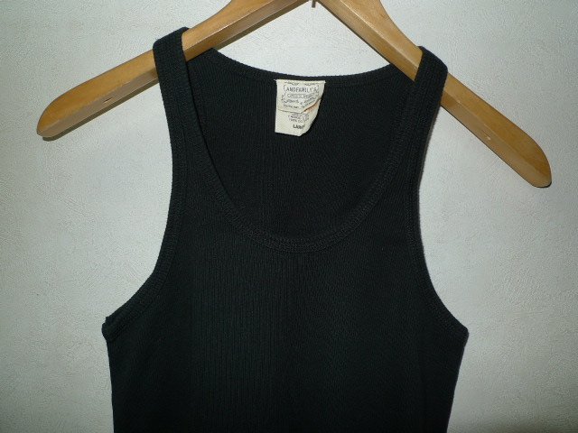 *g Lad hand AND FAMILY*S and Family rib Basic tank top black size L