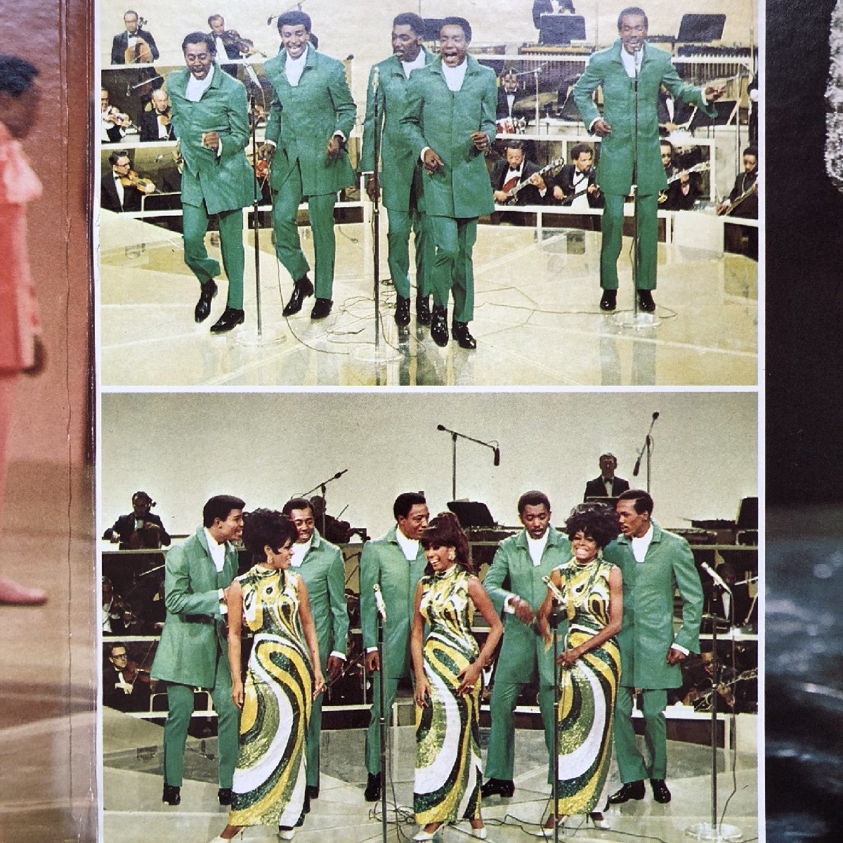 原信夫Collection 傷なし美盤 1968年米国オリジナルリリース盤 Diana Ross & The Supremes & The Temptations LPレコード Soundtrack TCB_画像6
