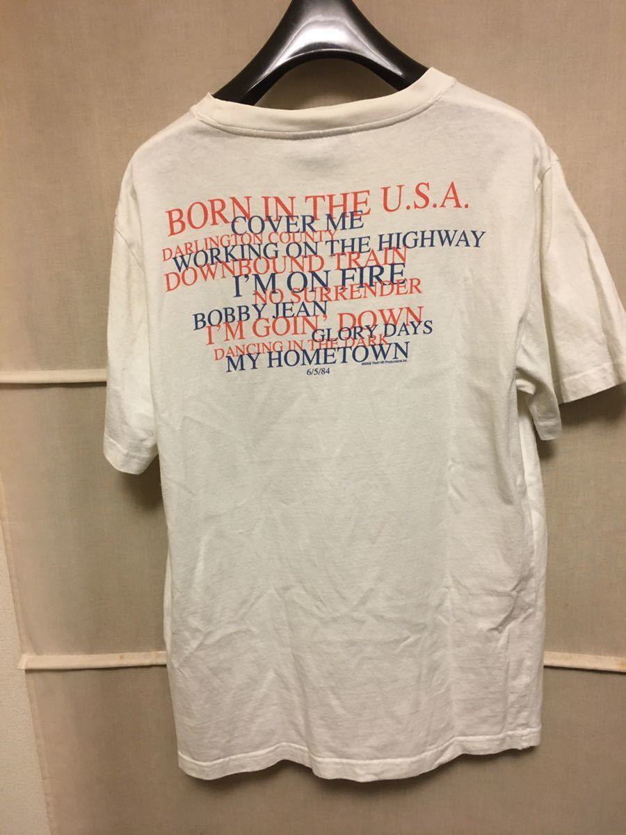 ブルーススプリングスティーン バンドTシャツ | www.qmsbrasil.com.br